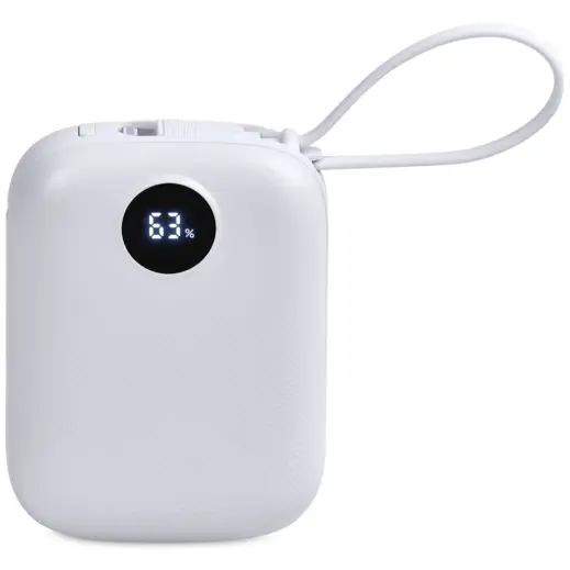 Swiss Cougar Stockton Fast Charge 22.5W Power Bank Solid White Front